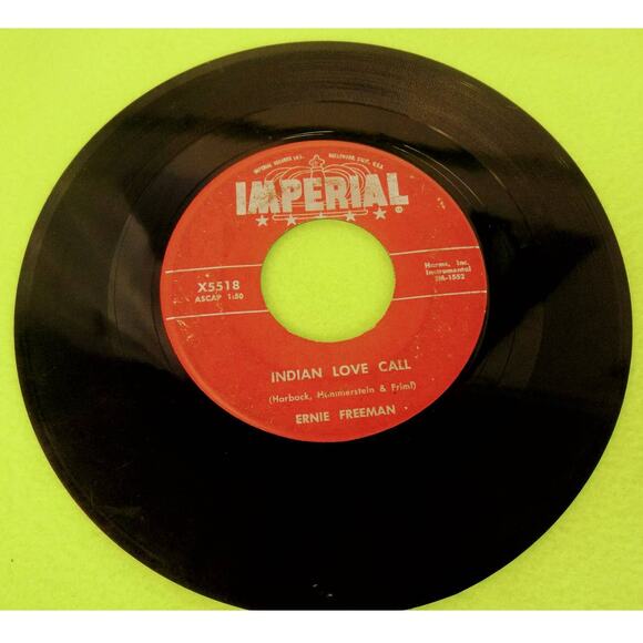 Ernie Freeman - Summer Serenade / Indian Love Call - Imperial 45rpm Vinyl Record - Picture 4 of 7